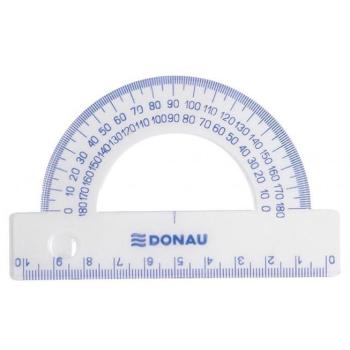 Donau Klarlineal 100mm mit Winkel