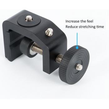 Pince de fixation pour caméra avec rotule pivotante