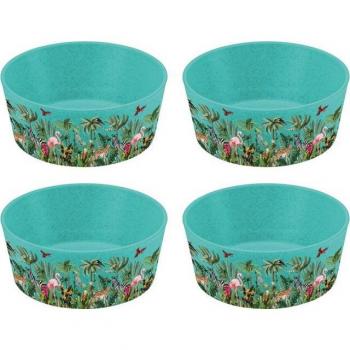 KOZIOL Kinder-Schale “Connect Bowl” – 400 ml, recycelbar, melaminfrei, blau