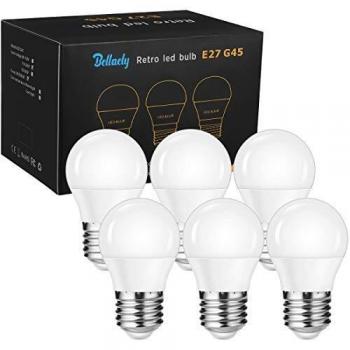 Blewandy 6500K Cool White LED Socket E27 5W