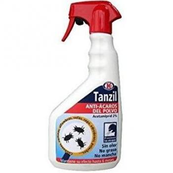 Insecticida TANZIL 750 ml contra ácaros del polvo y rastreros