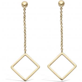 Les Trésors de Lily N5324 – Boucles Chorégraphie en Or