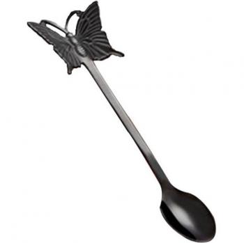 Durable Multicolor Butterfly Spoon for Dining