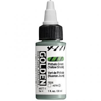 High Flow Golden Green Phthalo (Yellow) – 30 ml
