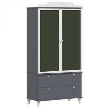 Armoire en bois d'ingénierie Tableau Noir VidaXL