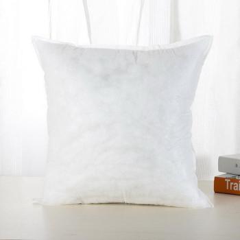 Almohada central blanca de algodón PP 40x40 para decoración