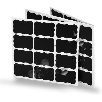 Waterproof Blackboard Jar Stickers