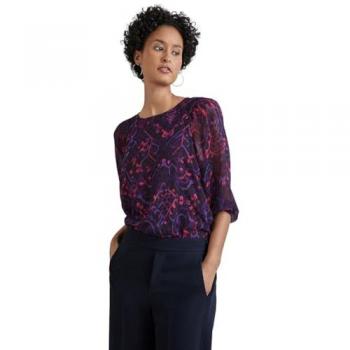 STREET ONE Casual Bluse mit Rundhals für Damen