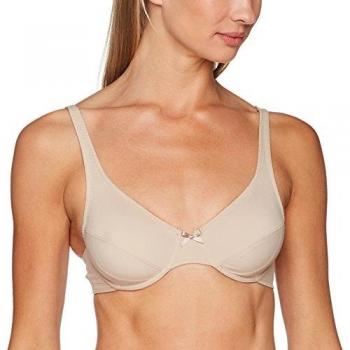 Sujetador Gloría Selene 95B con Refuerzo Lateral en Color Tierra