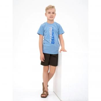 Deep Sky Blue ISSA Plus T-Shirt