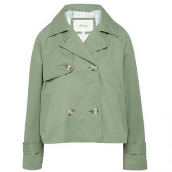 Damen‑Trenchcoat Olive – s.Oliver, Größe 42