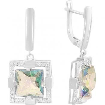 Silber Ohrhänge Mystic Topas – 8 238 ct (2163817) bunte Edition
