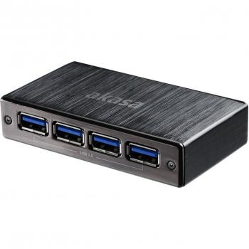 Akasa Connect 4SV 4-Port USB 3.0 Hub with Sleek Design