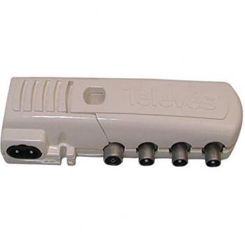 Verstärker für Kabel-TV, 20 dB, 47‑862 MHz, 3‑Ausgänge (F2335457)