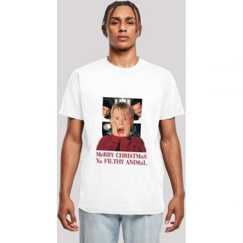 F4NT4STIC Home Alone Merry Christmas T-Shirt für Männer
