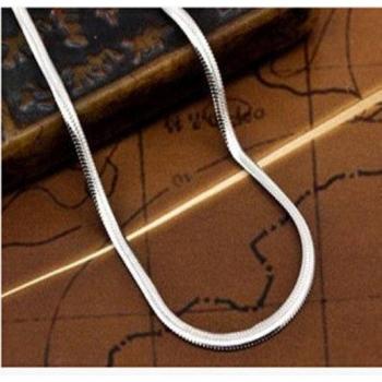 Chaîne en argent pour collier 16-30 pouces