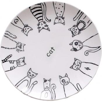 Cat Ceramic Salad Plate