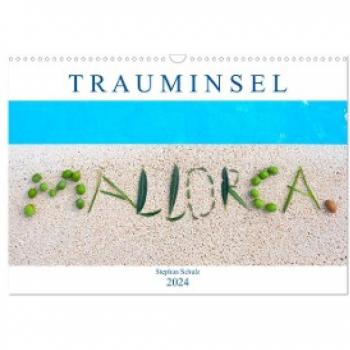 Wandkalender 2024 Mallorca Trauminsel im Mittelmeer DIN A3 quer