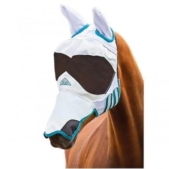 Escudo Solar para Caballos Shires Ultra Pro Malla Blanca