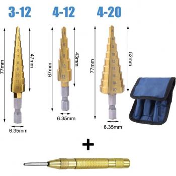 DIZAINLIFE Kegelbohrer für Holz und Metall