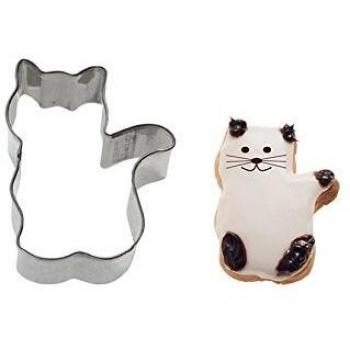 Tagliabiscotti Gatto Seduto Westmark Inox Silicone