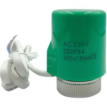 230V 2W Normally Open Close Thermal Actuator for Radiators