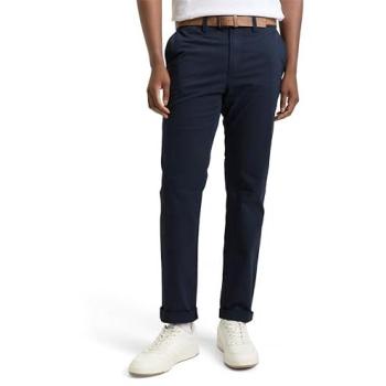Tom Tailor Pantaloni Chino Blu Sky Captain 30
