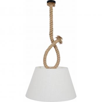 E27 Dome Rope Pendant – 45cm Nature Edition