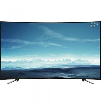 Denver 55 4K UHD Curved TV mit TripleTuner, DVB‑T2/C/S2, HDMI & Ci+