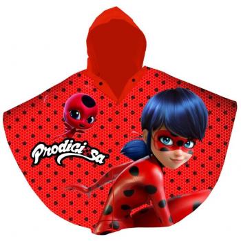 Kids Ladybug, Chubasquero para Niñas, Rojo, Talla Única