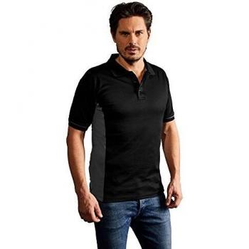 Sportliches Kontrast Poloshirt Herren