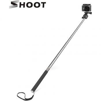 Palo Extensible en Negro Plata para GoPro HERO