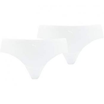 PUMA WOMEN SEAMLESS STRING – 2er Pack, Weiß, Modell 935021
