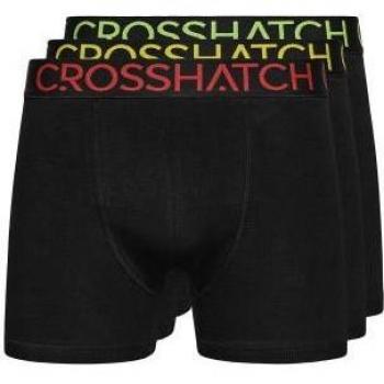 Titan XL Black Crosshatch Boxers Set