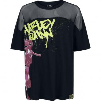 T-Shirt Donna Batman Harley Quinn S-XXL Nero