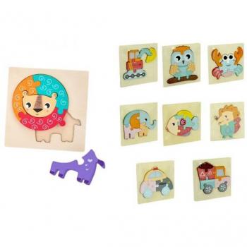 Puzzle Globo 39938 SIR WOOD Amico Assortito