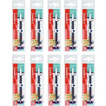 Bolígrafo retráctil de gel Stabilo Palette azul