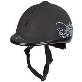 Covalliero Children's Horse Riding Helmet with Floral Design