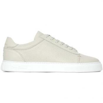 Almada Cream Leather Trainers for Men – Size 8, Oliver Sweeney Brand