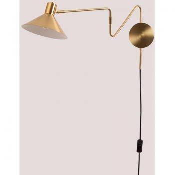 Metallic Wall Lamp Lizz Sklum
