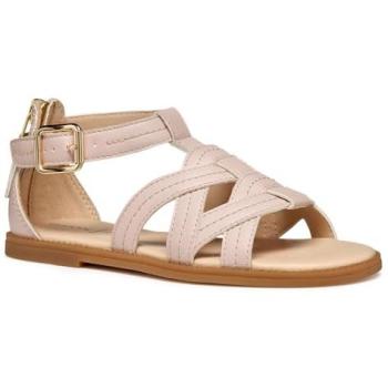 Karly Light Rose Sandals by Geox for Girls, UK 4