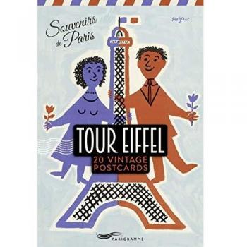 Tour Eiffel 20 Vintage Postcards