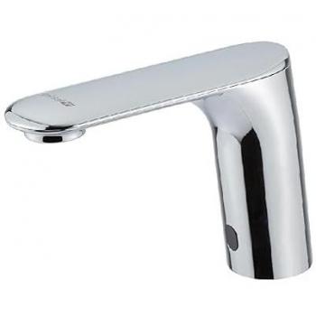 IDRAL Rubinetto lavabo elettronico 230V con miscelatore termostatico serie OTTO 500.10/RPT Cromato