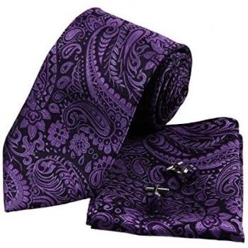 Corbata Morado H6106 – Estilo en Un Solo Talla