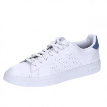 Adidas Homme Advantage Premium Leather Shoes – Cloud White / Crew Blue, 44 2/3 EU