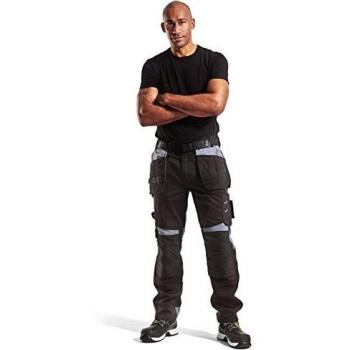 Blaklader Pantalon de Travail Artisan Noir/Gris D100