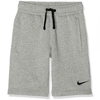 Nike Youth Fleece Shorts CLUB19, Dark Grey Heather/Black