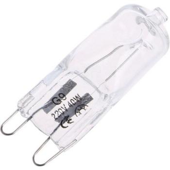 Luz Halógena G9 220V 40W, Tono Cálido
