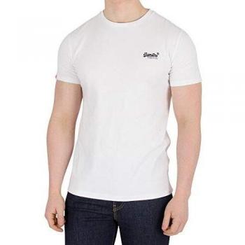 T-Shirt Superdry, Blu (Blue Bottle Snowy Vw2), L Uomo