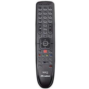 Meliconi Facile 5.1 LED telecomando universale con tastiera retroilluminata